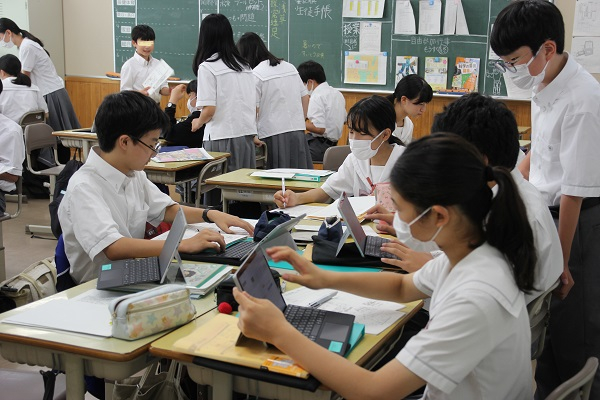 060706 中１遠足事前学習 (1).JPG